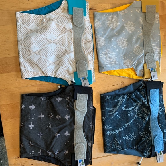 Greenline Cloth Diapers 21 covers and 21 bamboo terry flat inserts. All new! - Picture 7 of 14